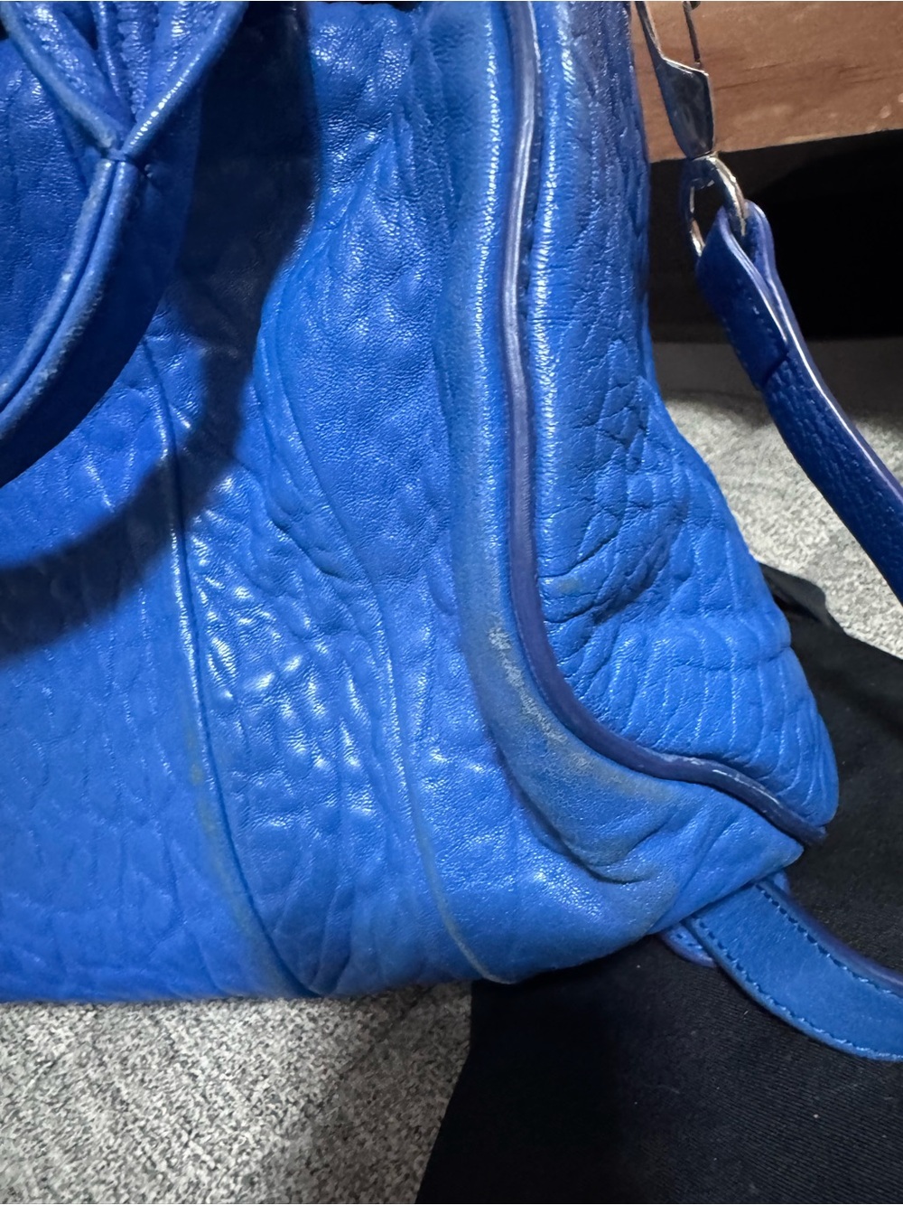 Alexander Wang Rocco bag. Royal blue. - Picture 10 of 13